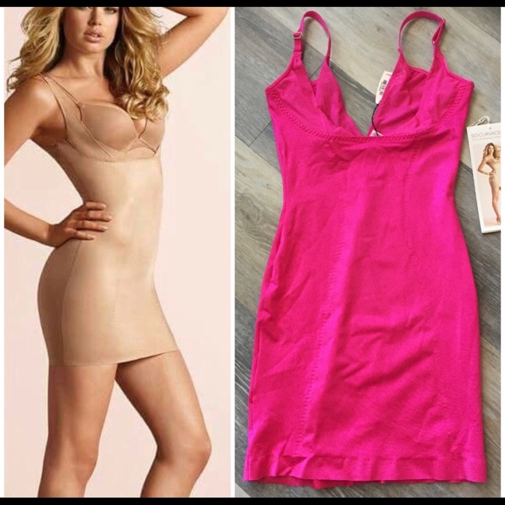 Victoria Secret ~ PINK So Curvaceous Shaping Slip